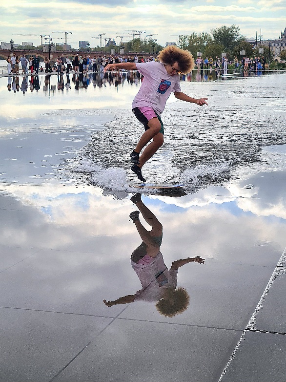 Surf sur 5cms d'eau