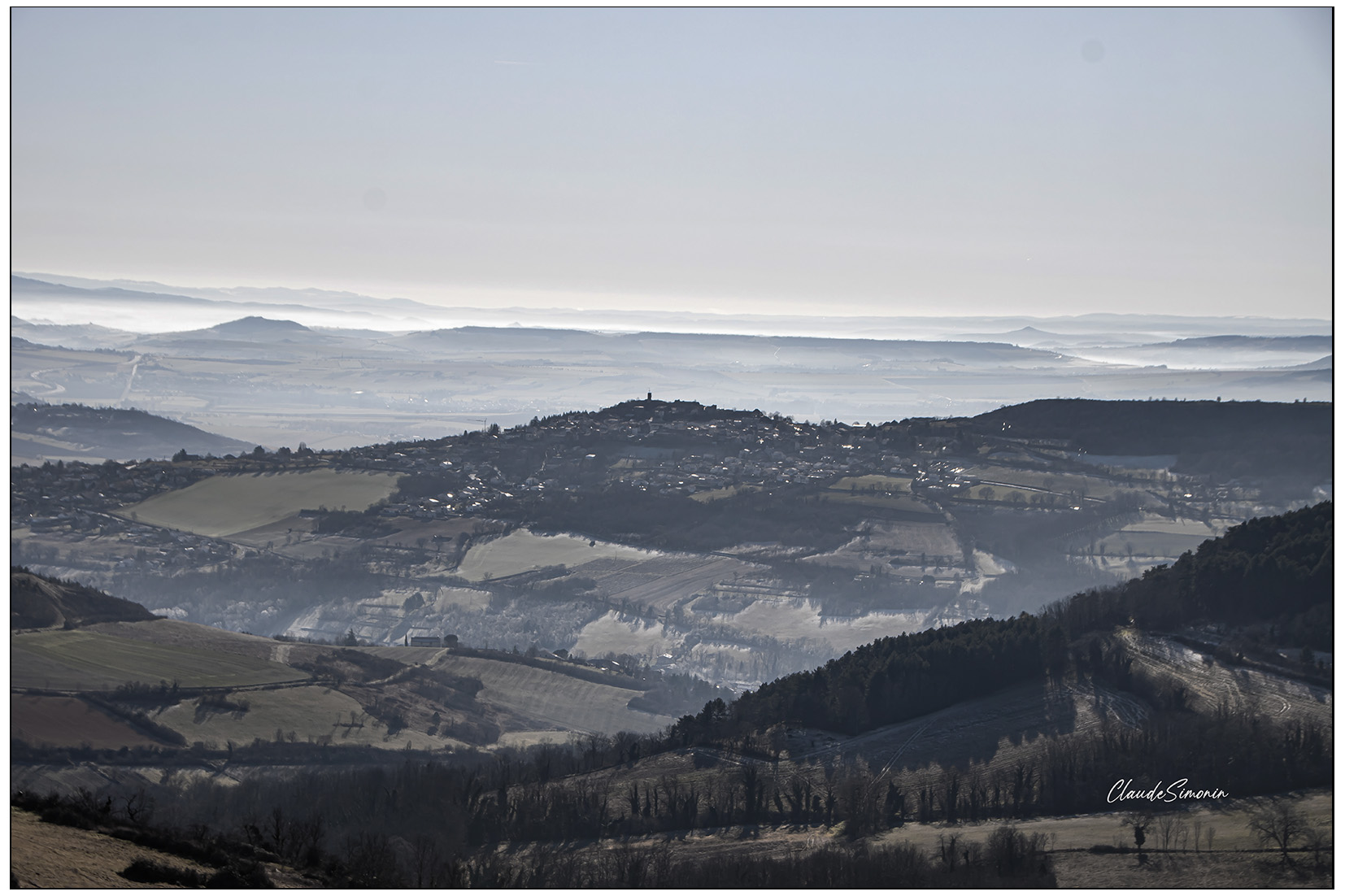 Brumes en Auvergne