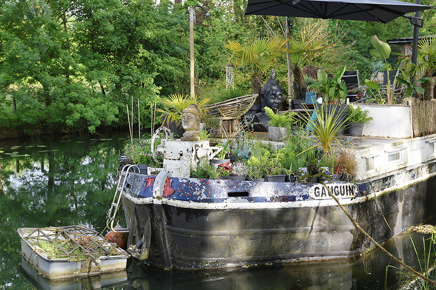 vivre sur une péniche