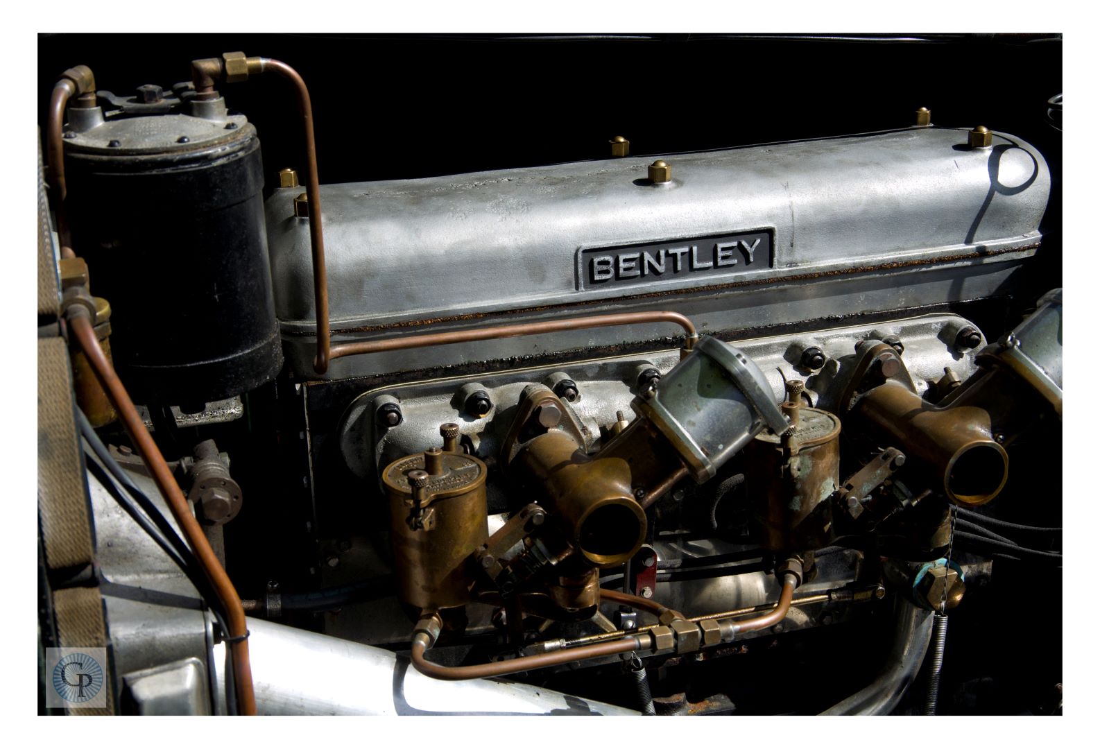 Moteur de la Bentley 3L sport gagnante des 24h du Mans 1924